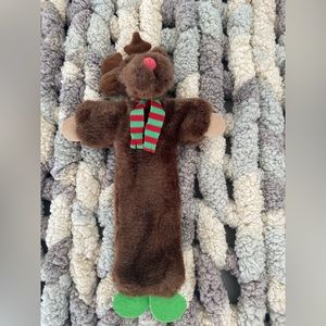 Christmas Reindeer Plush Bookmark